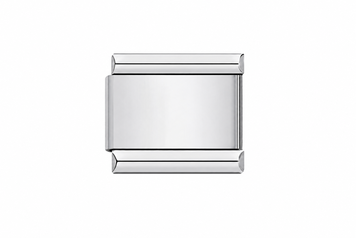 Simple silver charm