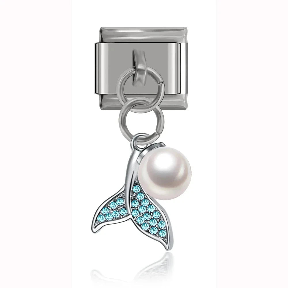 Charm fish and flower